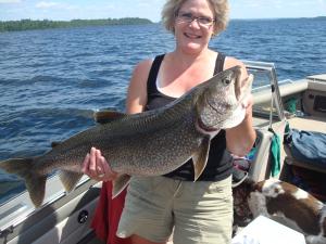 Julie D 18# Laker Lower Manitou Lake NW Ontario