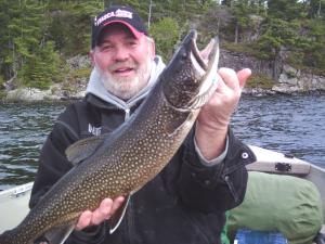 May Trout 2011 Lower Manitou Lake, NW Ontario