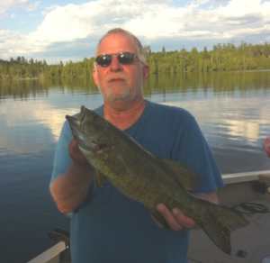 Bruce H with an 18 inch bass