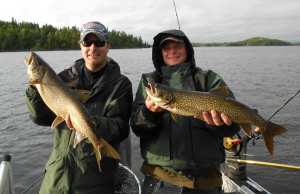 Matt and Travis with a double Lakers