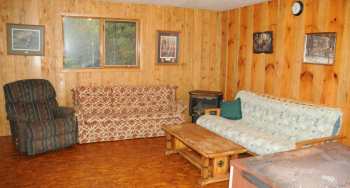Smallie Cabin Living Room