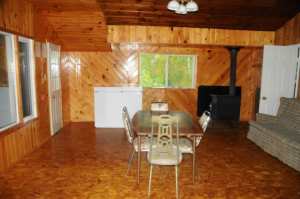 Dining Room Ranger Bay small cabin